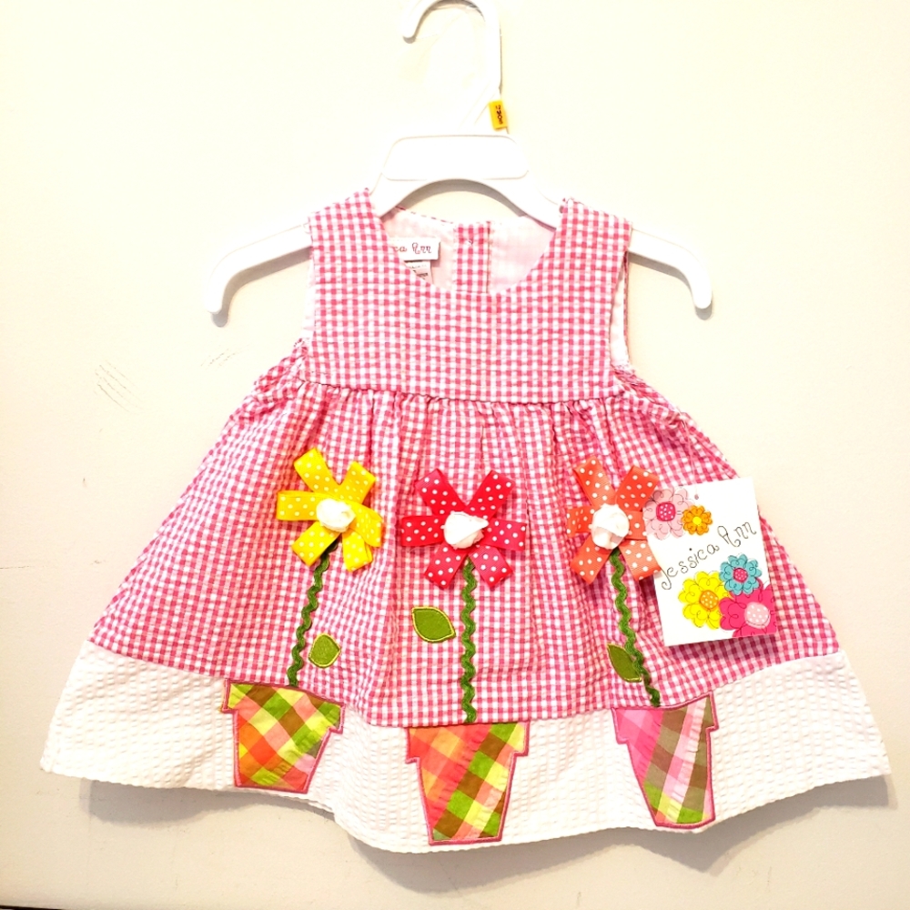 NEW WITH TAGS JESSICA ANN DRESS 12M 20.00 offers